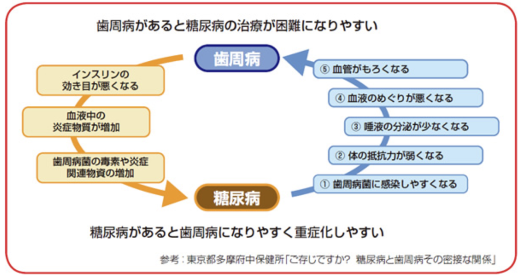 国立　歯医者　糖尿病