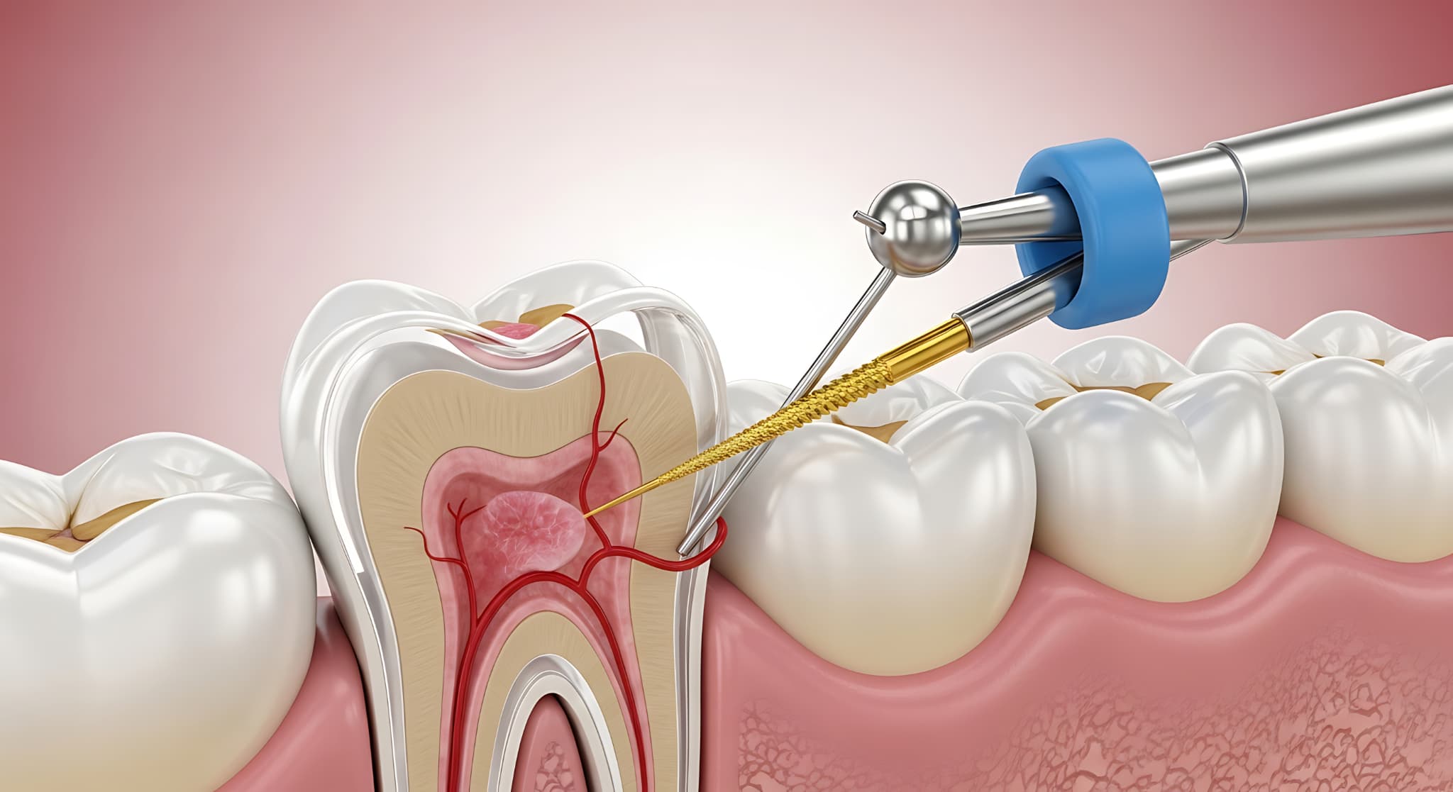 根管治療のイメージ