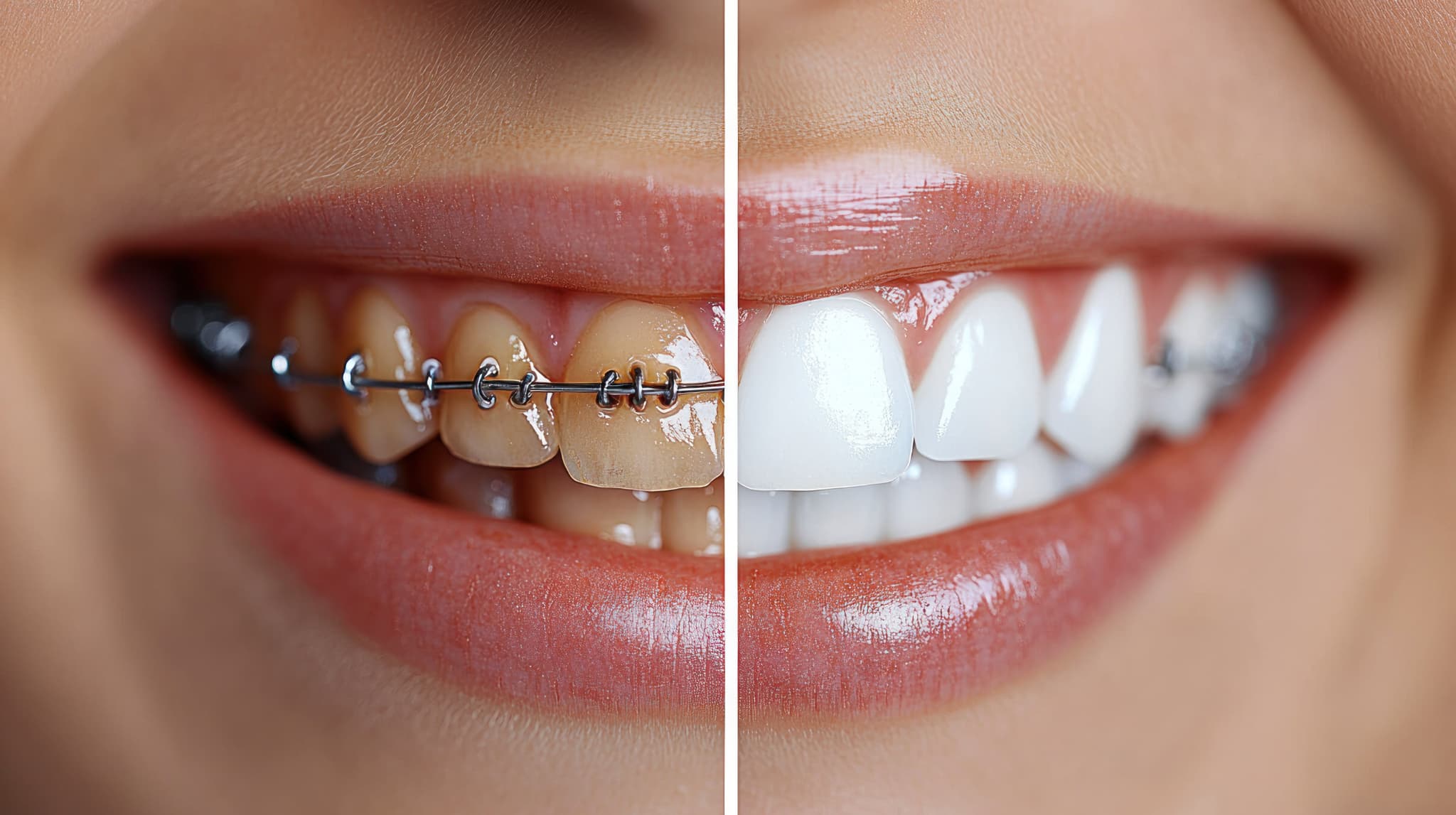 審美歯科をする前後のイメージ